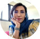 user profile مهشید در لینکدین 